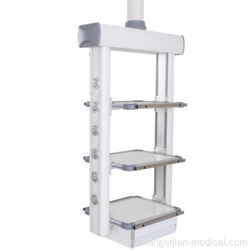 KDD-6 Mobile Medical Tower Gas Opsional Opsional Anestesi Peralatan Terminal Line Oxygen untuk Liontin ICU